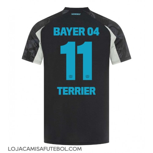 Camisa de Futebol Bayer Leverkusen Martin Terrier #11 Equipamento Alternativo 2024-25 Manga Curta